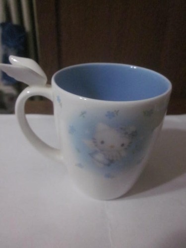 Hello kitty angel mug vtg - hello,